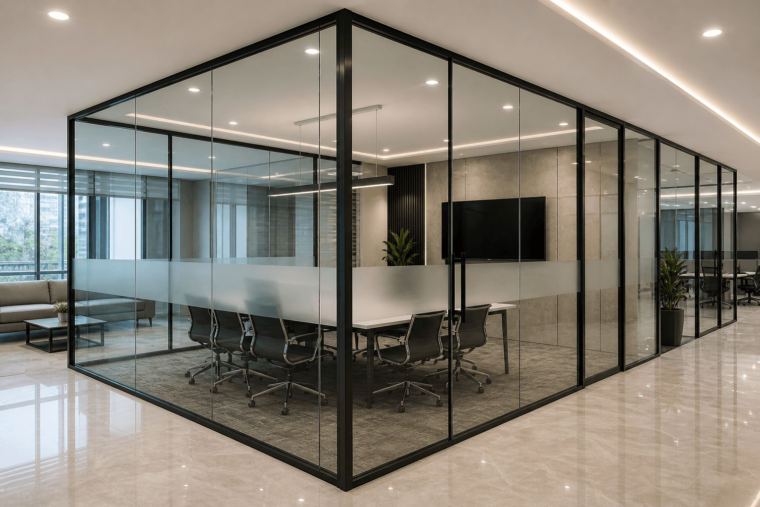 Partition Glass